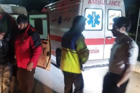 نجات یک نفر مفقودی در ارتفاعات کوه سبلان